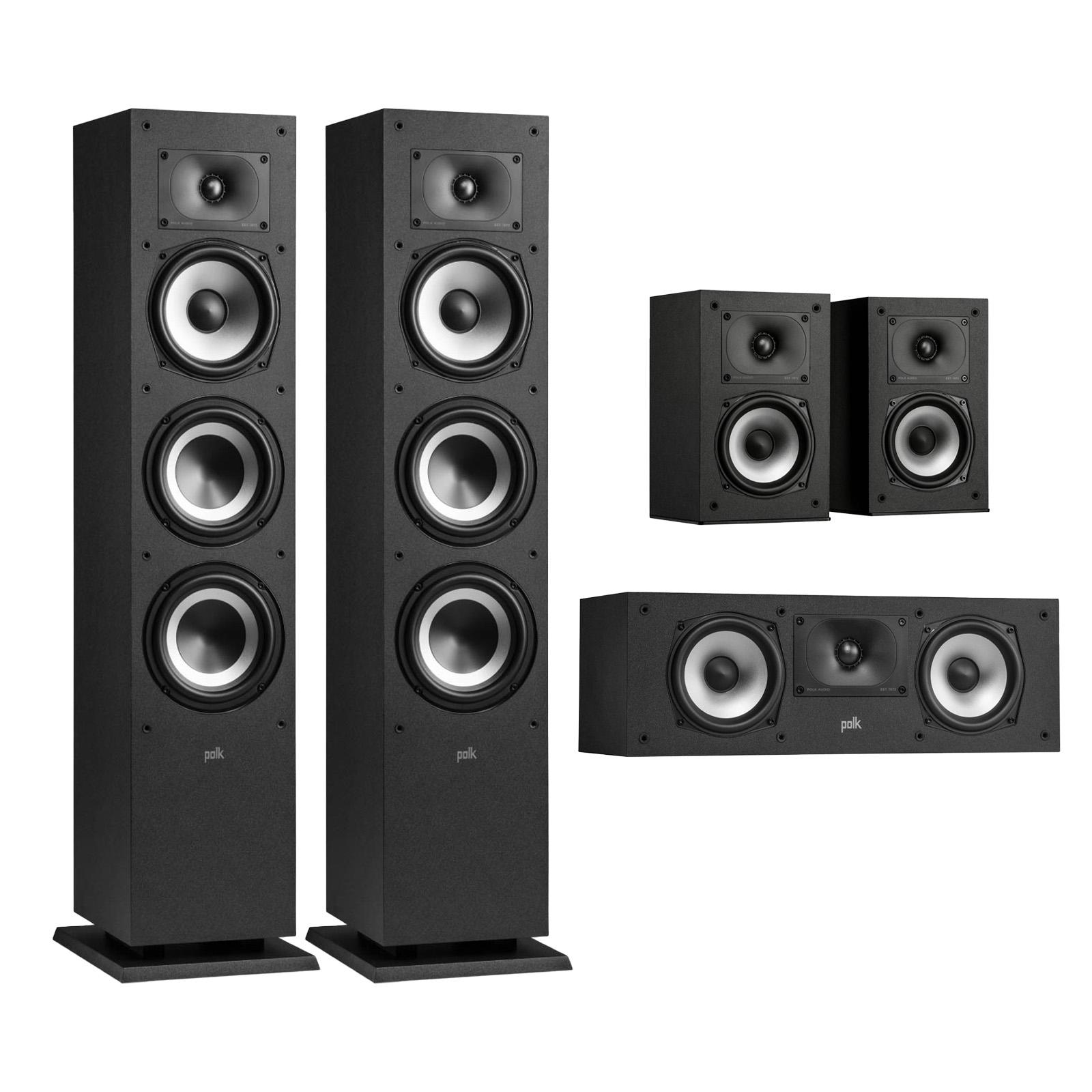 Polk Audio Monitor XT Series 5.0 Surround Sound Home Theater Bundle